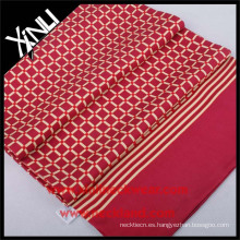 Nueva bufanda china de la impresión de la pantalla del diseño para los hombres de seda